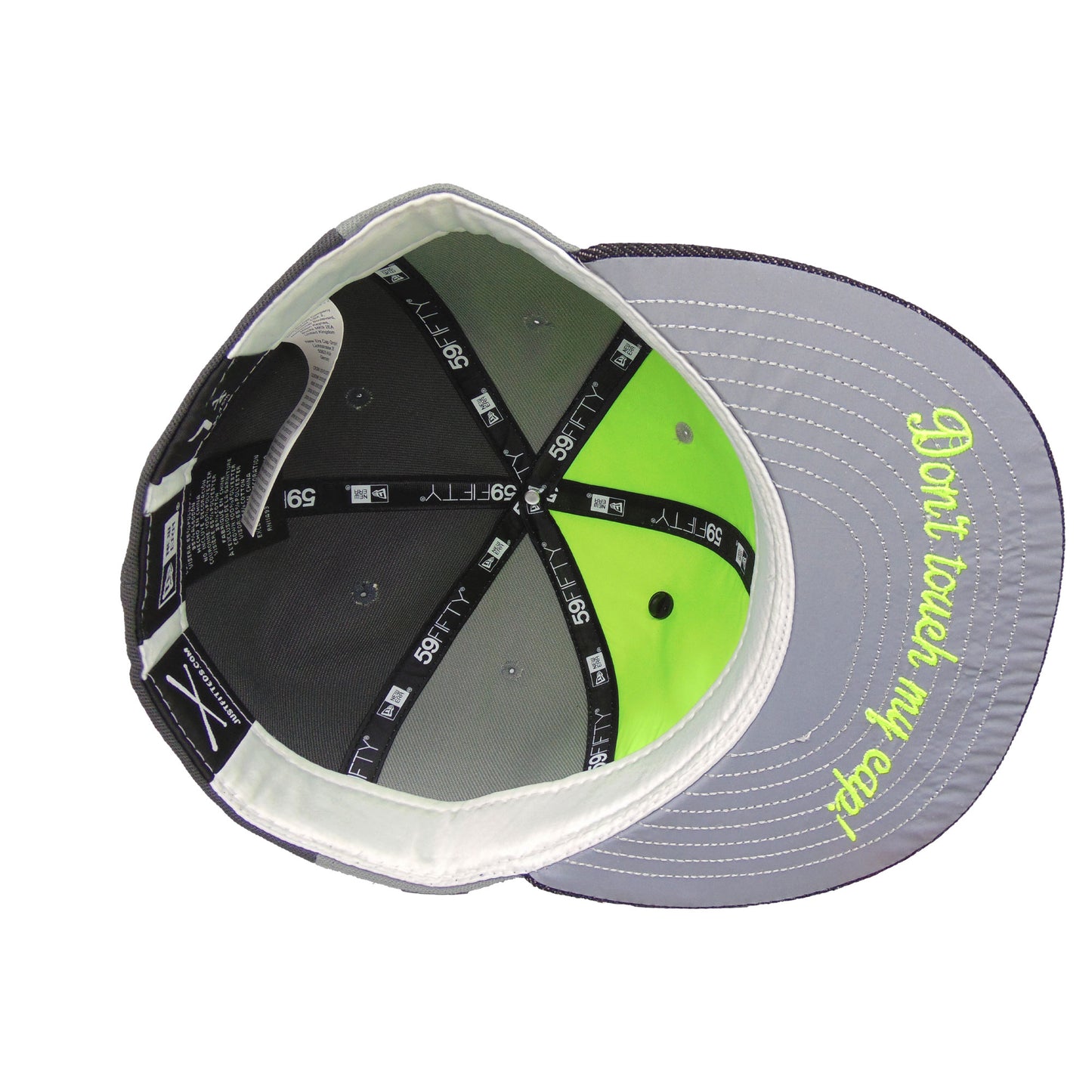 JustFitteds Crossed Bats Logo New Era 59FIFTY Cap AM95