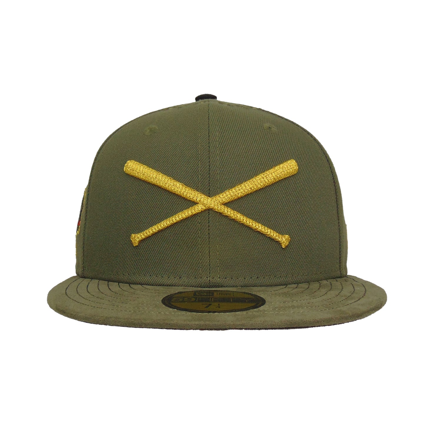 JustFitteds Crossed Bats Logo New Era 59FIFTY Cap Ramins Birthday