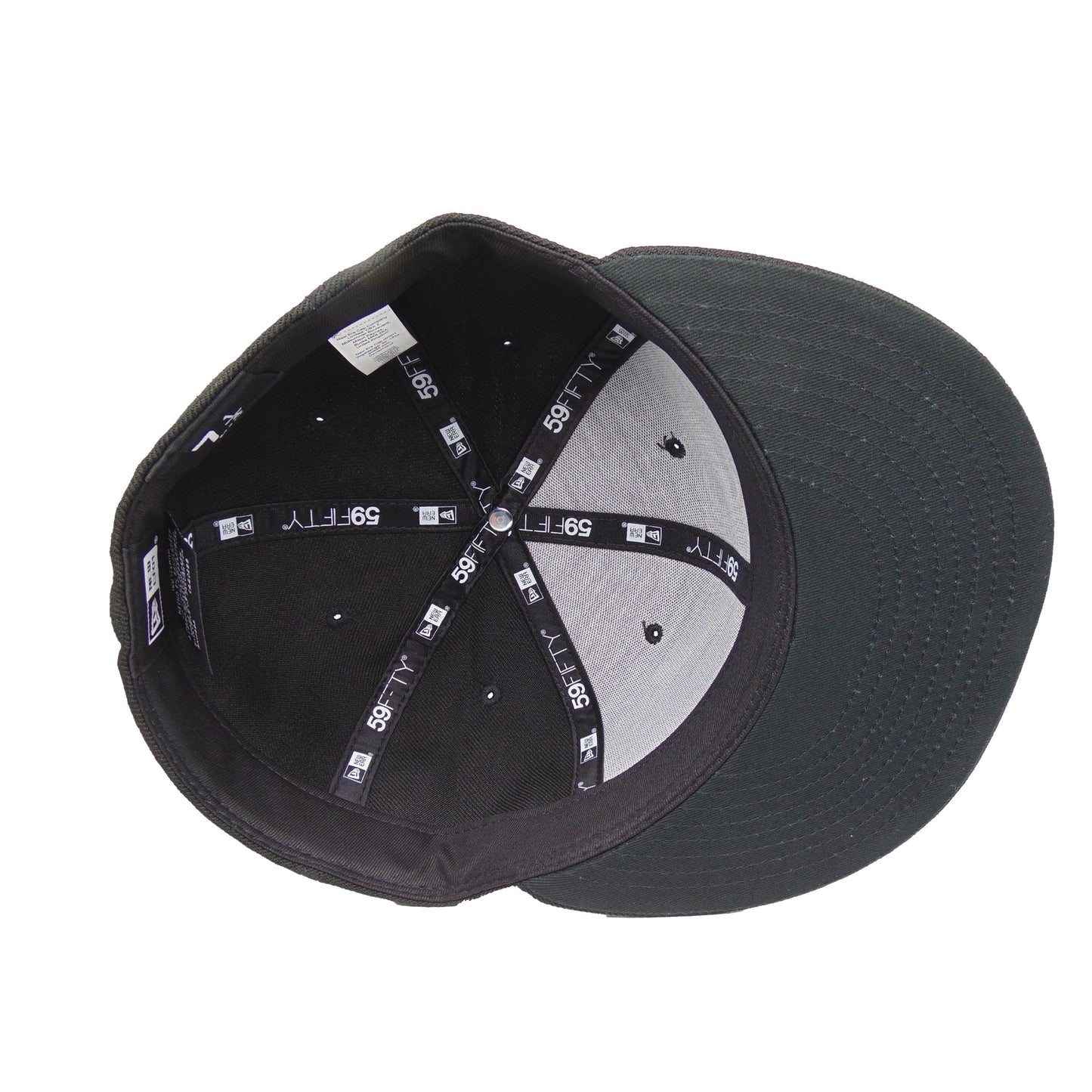 JustFitteds Crossed Bats 59FIFTY New Era Cap Black Wool