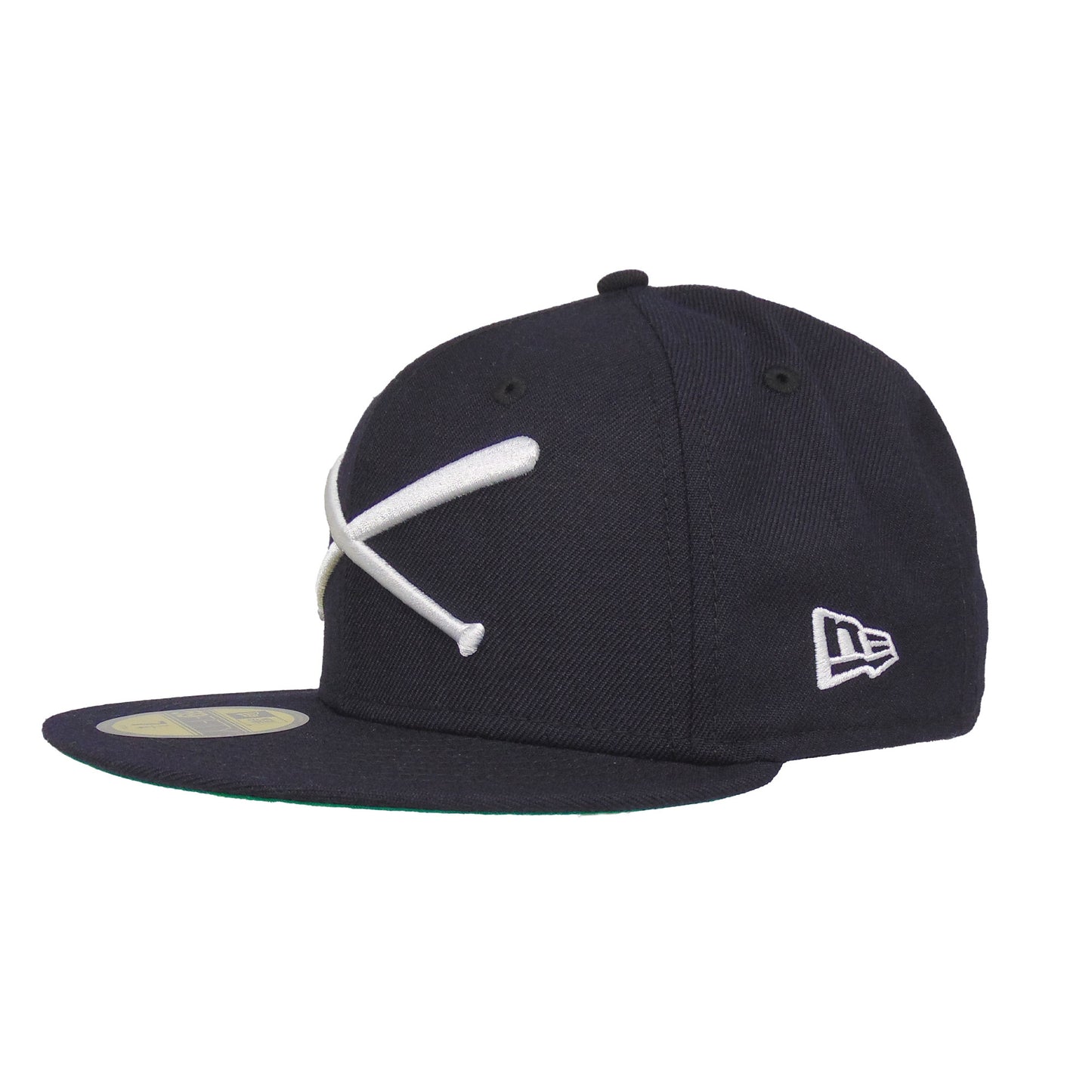JustFitteds Crossed Bats Logo New Era 59FIFTY Cap Navy