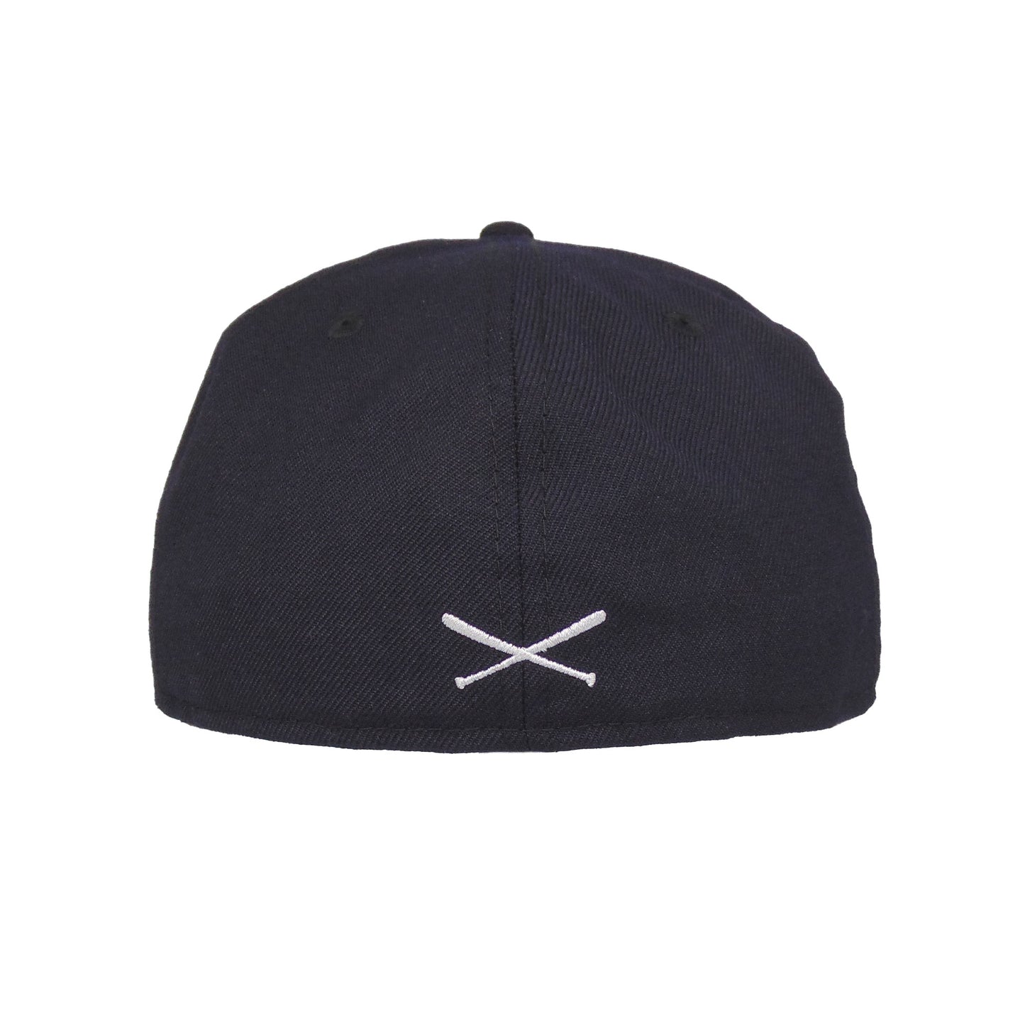 JustFitteds Crossed Bats Logo New Era 59FIFTY Cap Navy
