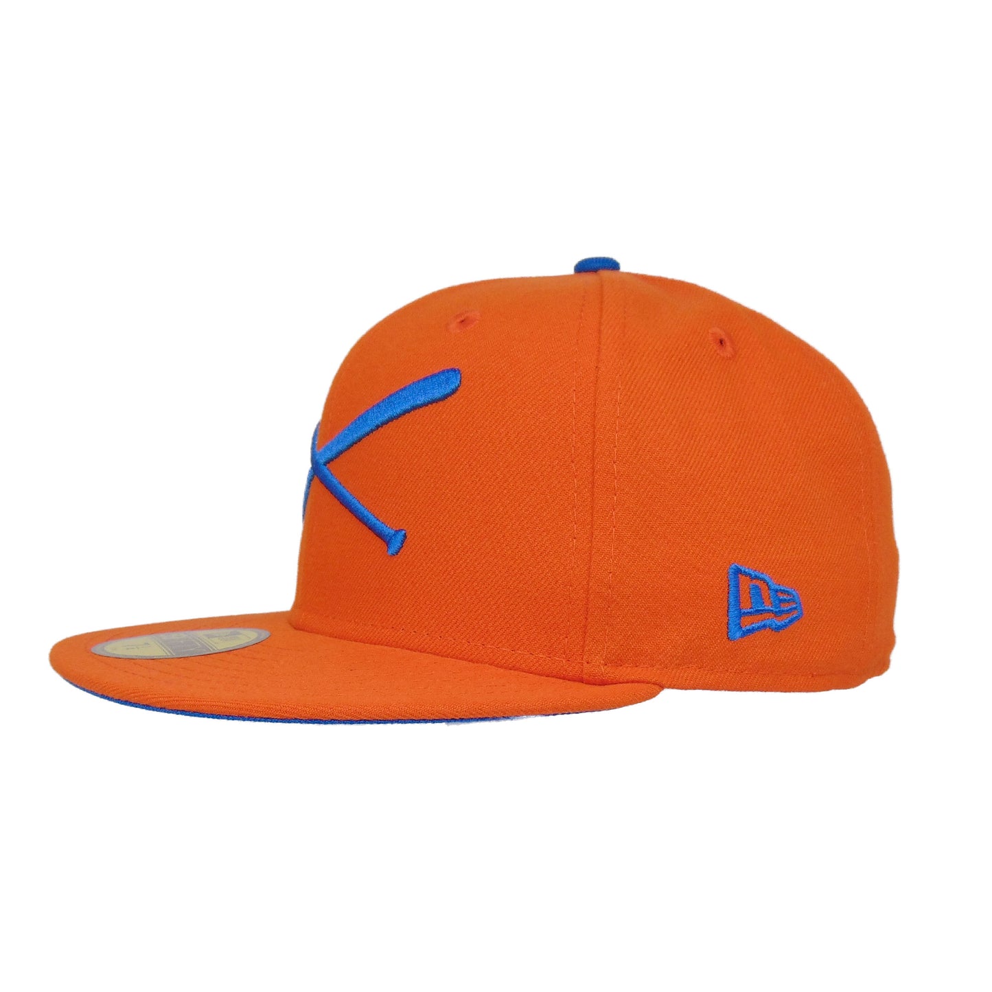 JustFitteds Crossed Bats Logo New Era 59FIFTY Cap ORG