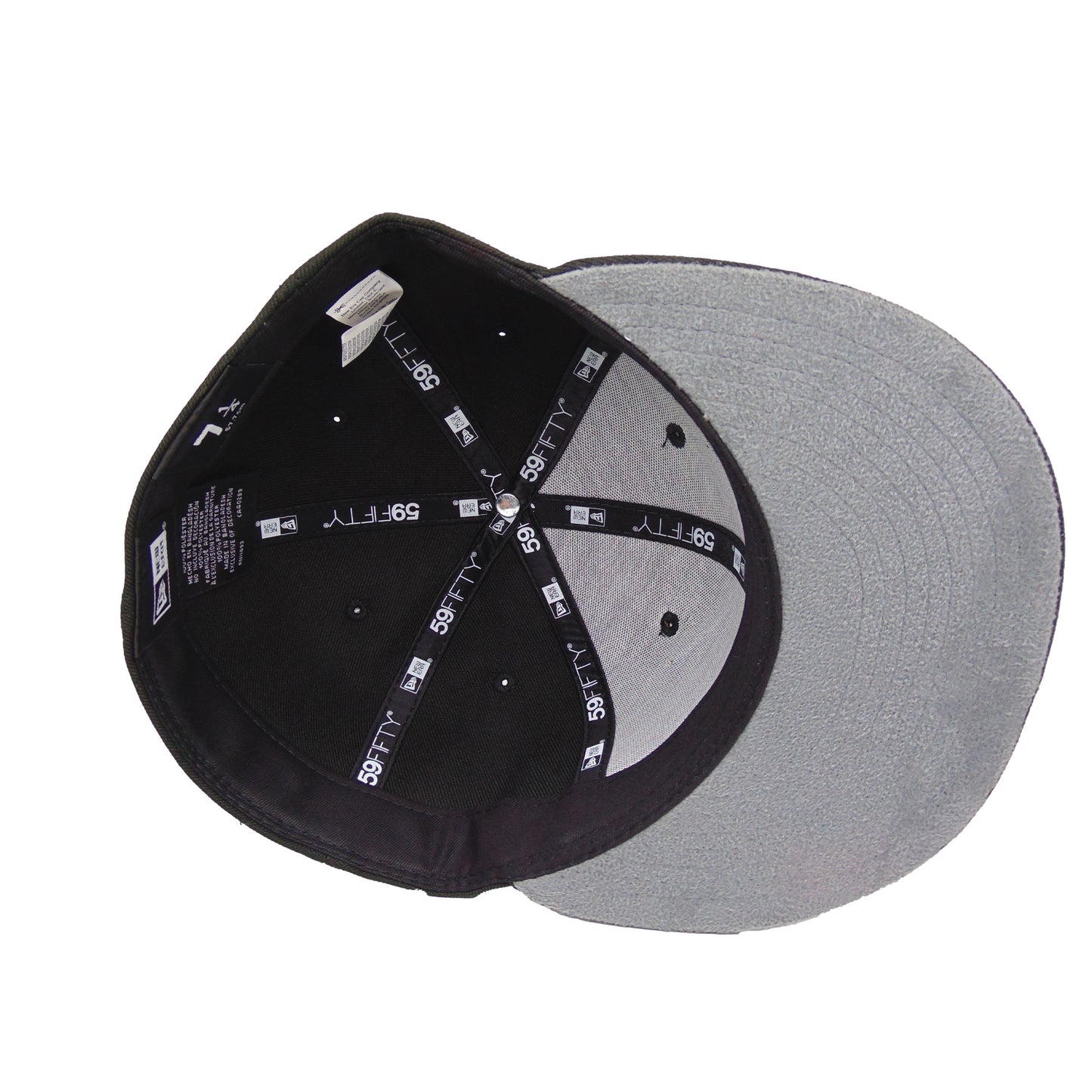 JustFitteds Crossed Bats Logo New Era 59FIFTY Cap Black Royal