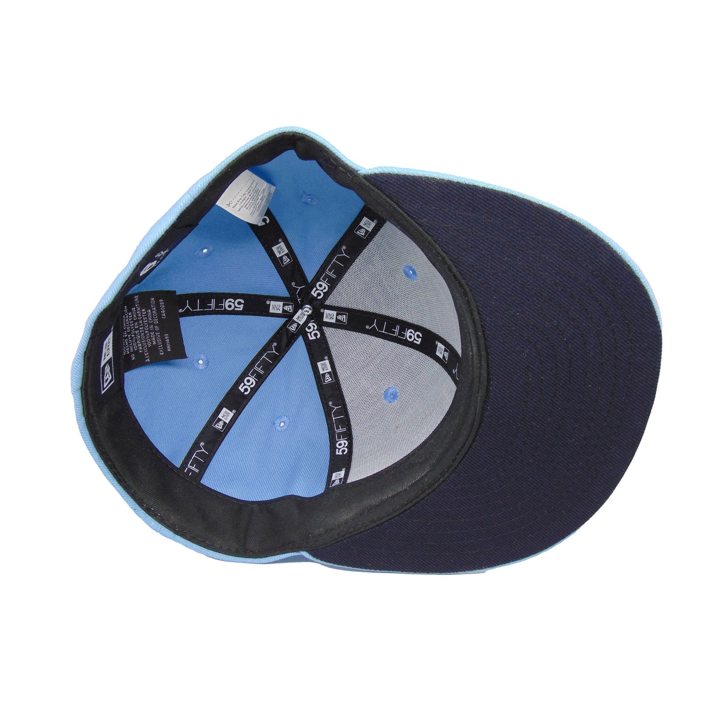 KIDS JustFitteds Crossed Bats Logo New Era 59FIFTY Cap Blue