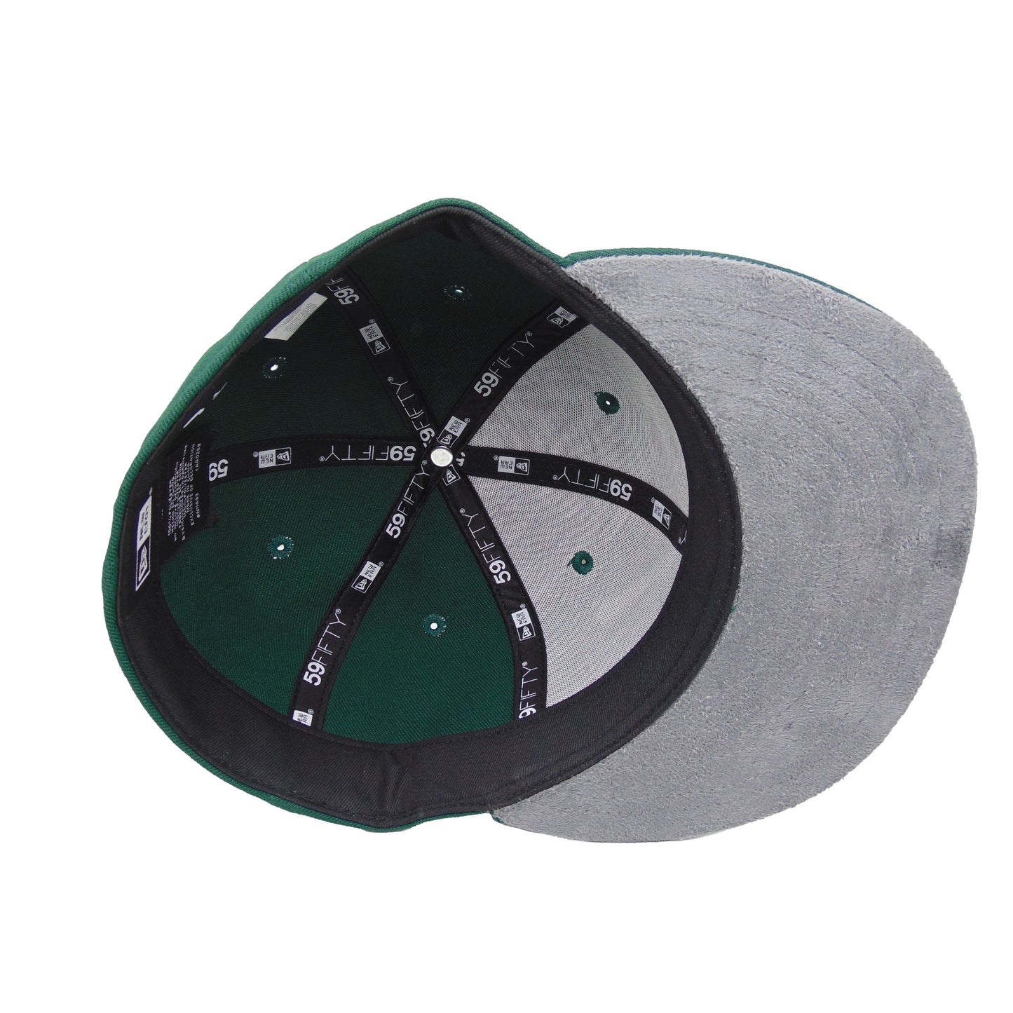 JustFitteds Crossed Bats Logo New Era 59FIFTY Dark Green