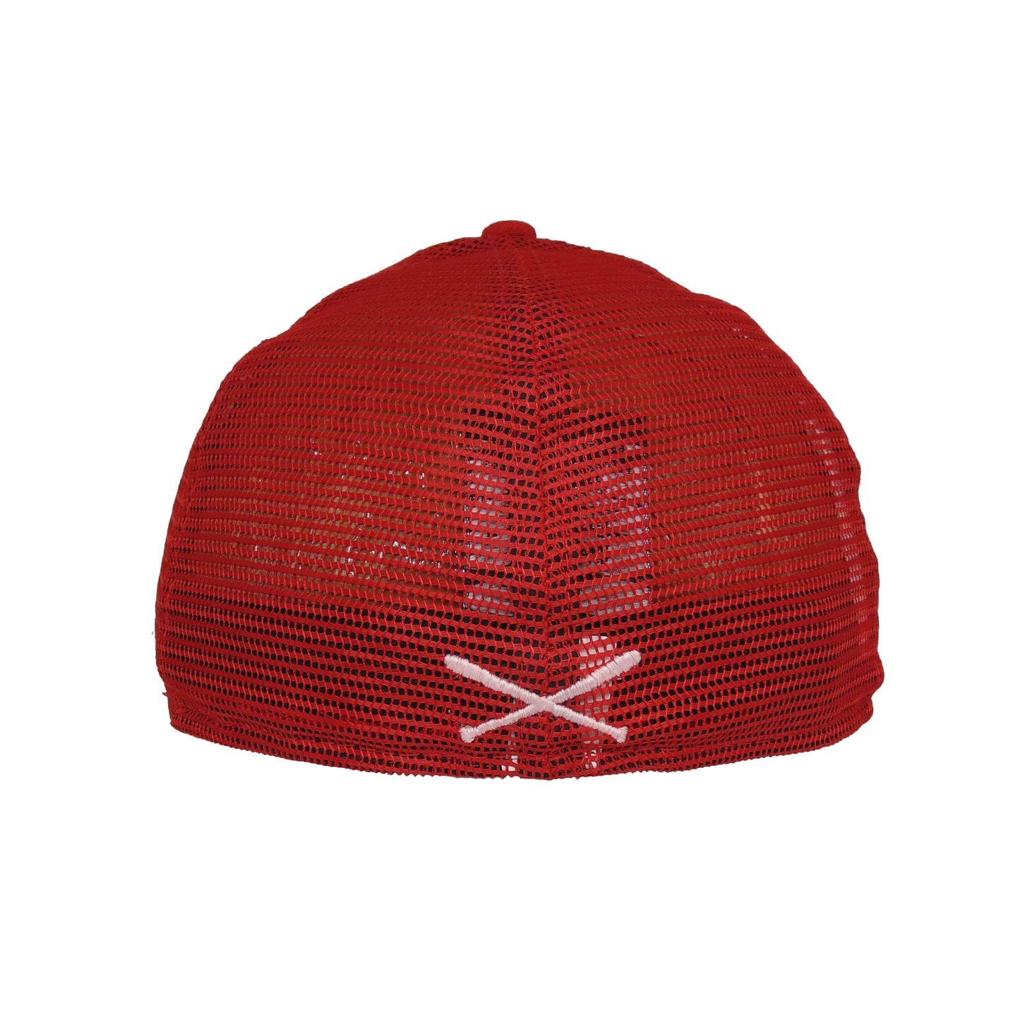 JustFitteds Crossed Bats Logo New Era 59FIFTY Trucker Nookie