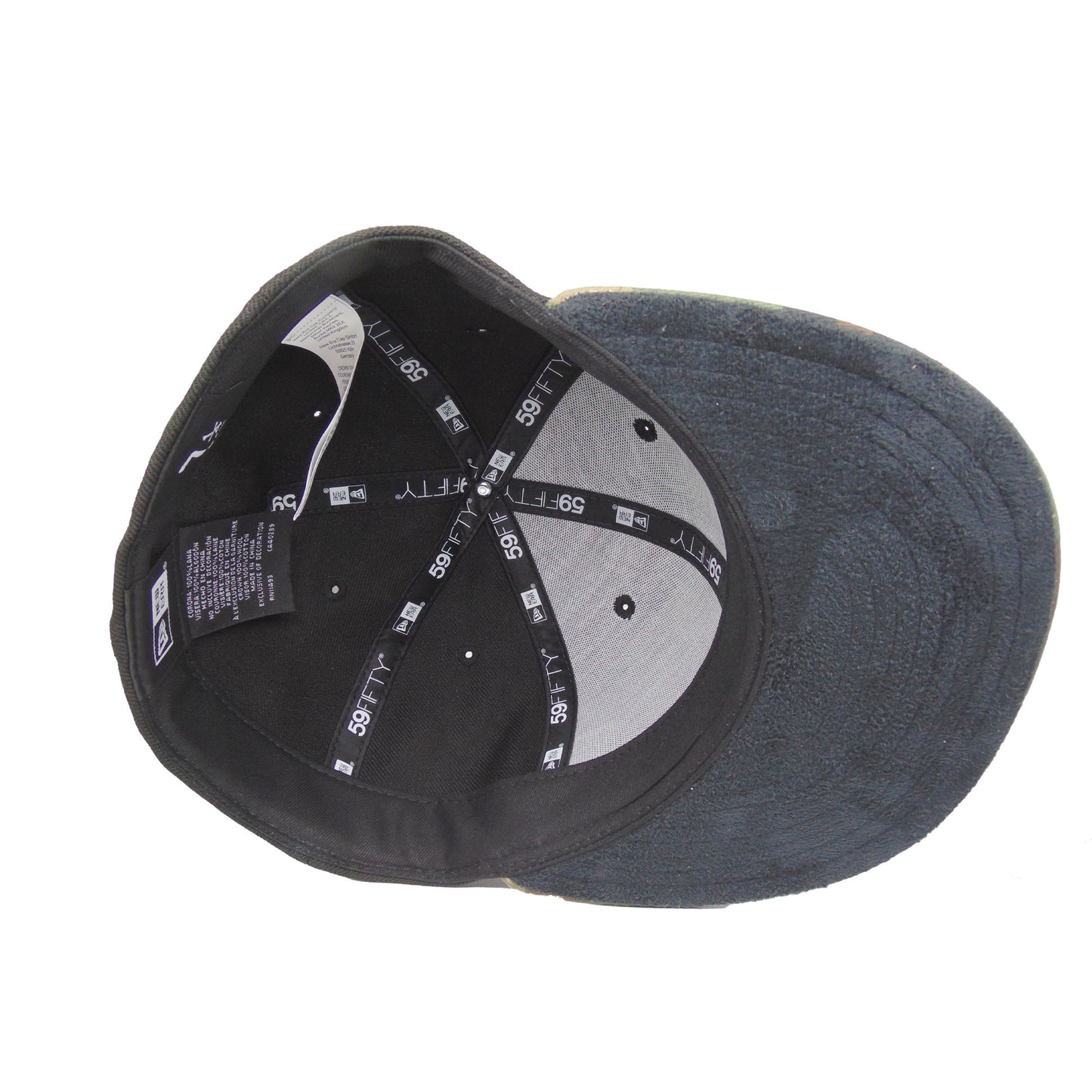 JustFitteds Appointments only New Era 59FIFTY BLK CAMO black
Woodland Camo Undervisor View