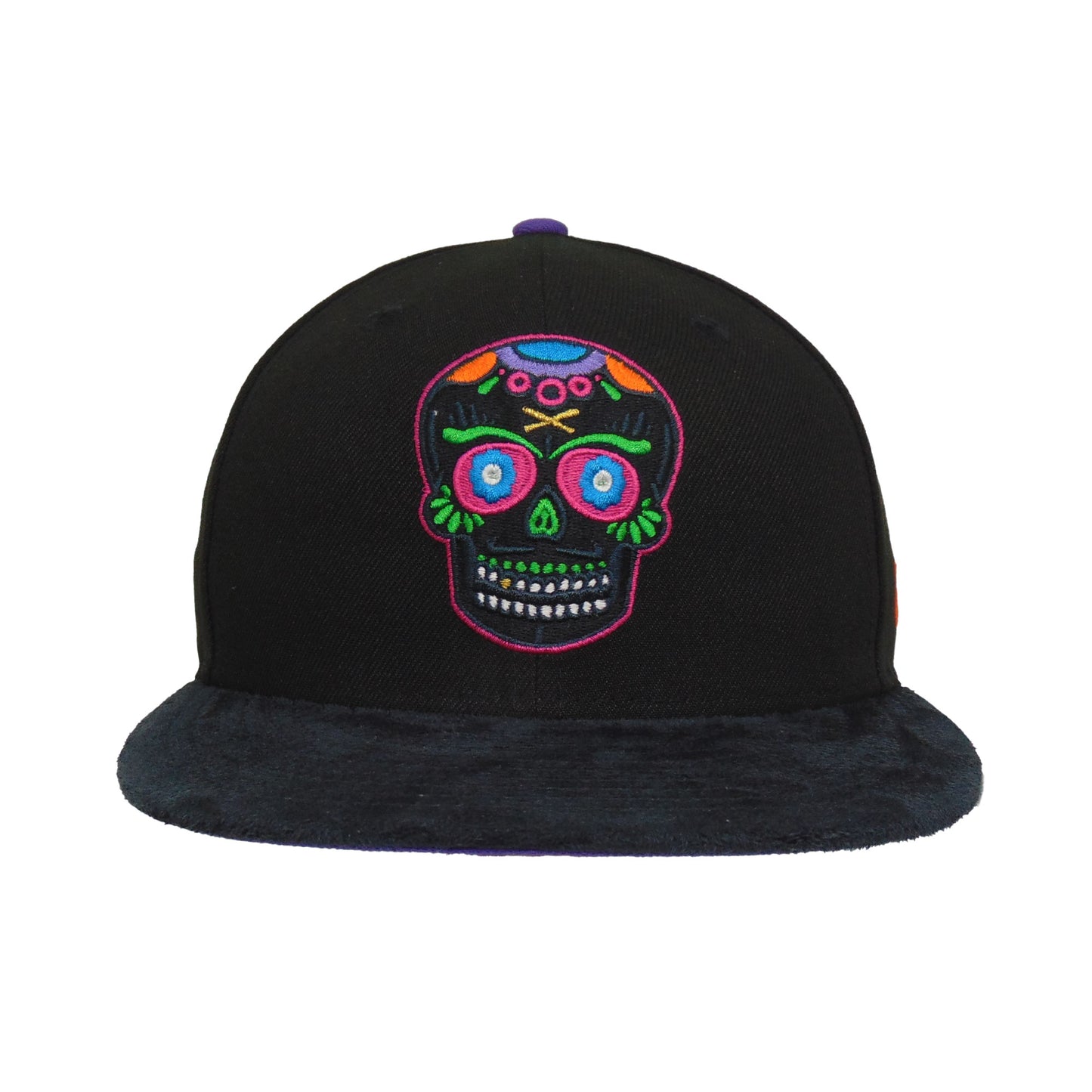 JustFitteds Sugar Skull New Era 59FIFTY Cap Black
