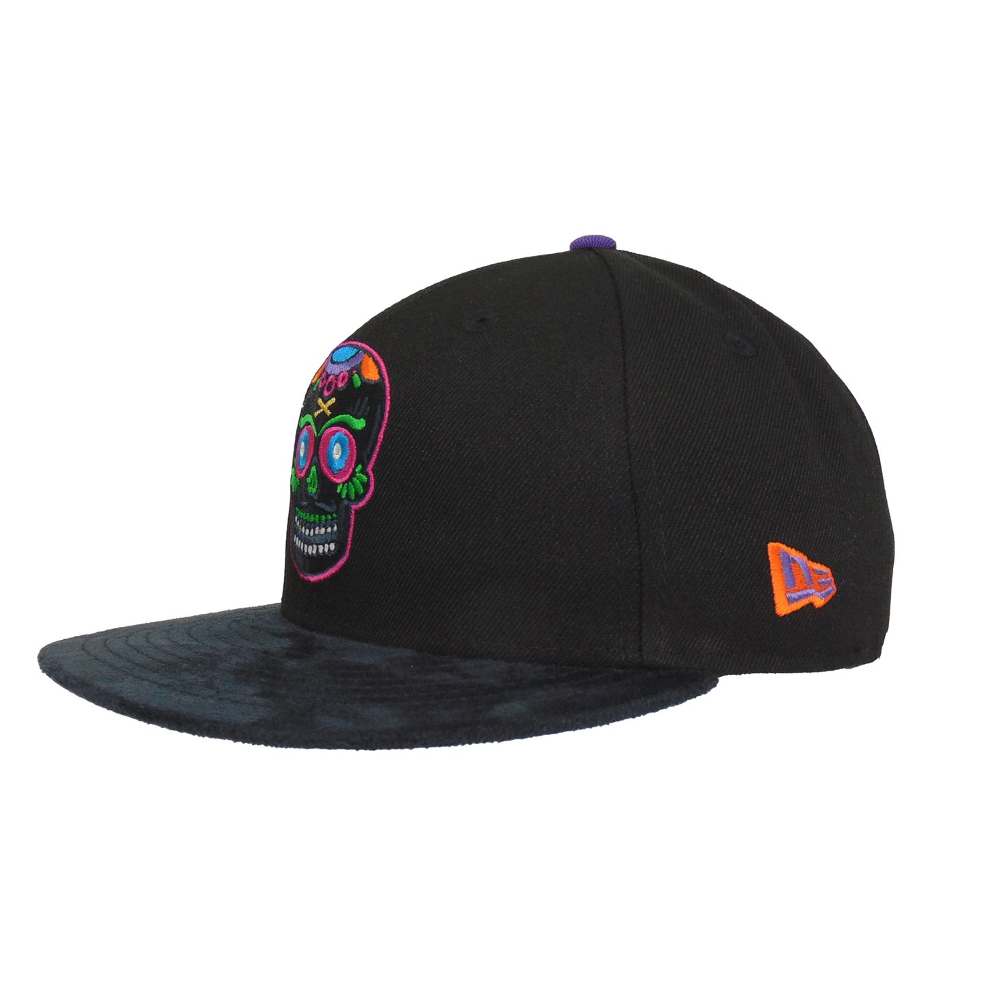 JustFitteds Sugar Skull New Era 59FIFTY Cap Black