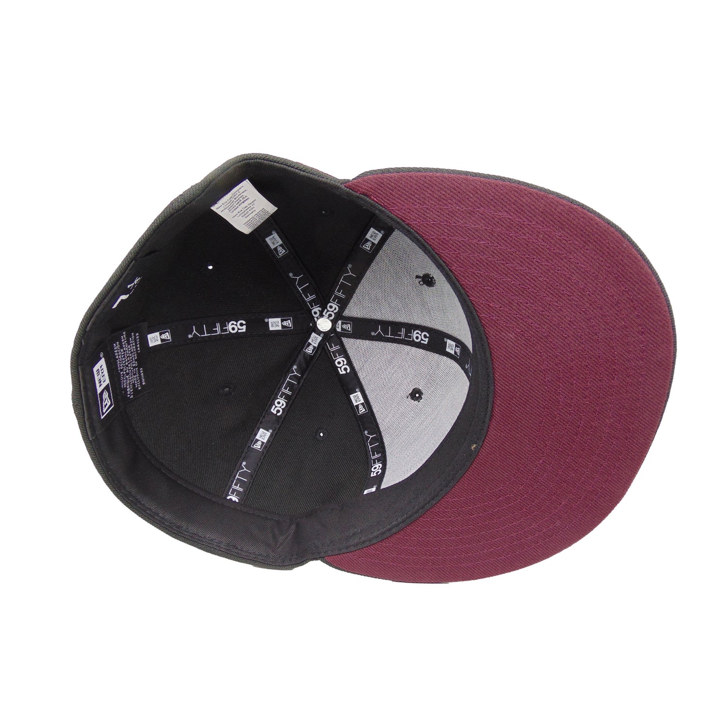 JustFitteds 040 New Era 59FIFTY Cap Black MRN black Additional View