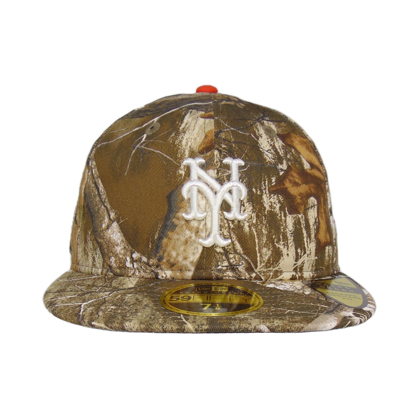 New York Mets Retro Crown New Era 59FIFTY Cap Realtree