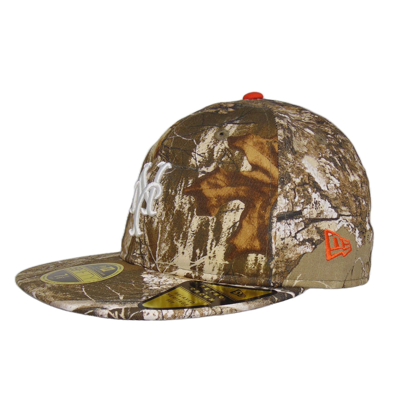 New York Mets Retro Crown New Era 59FIFTY Cap Realtree