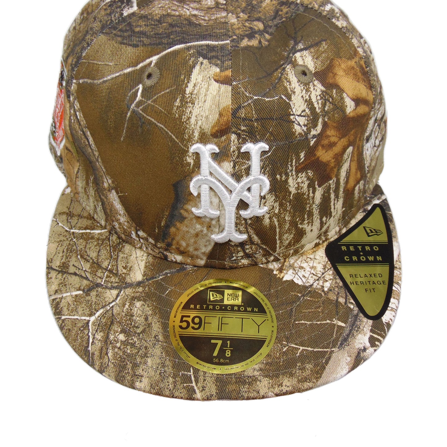 New York Mets Retro Crown New Era 59FIFTY Cap Realtree