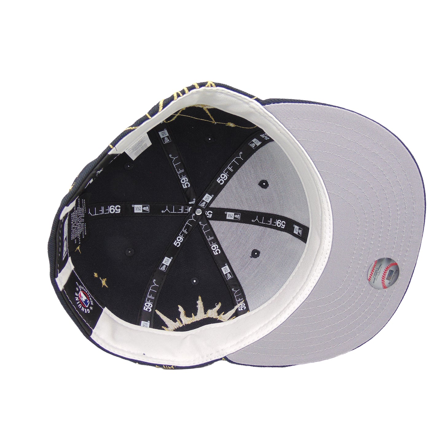 New York Yankees Zodiac New Era 59FIFTY Cap Navy