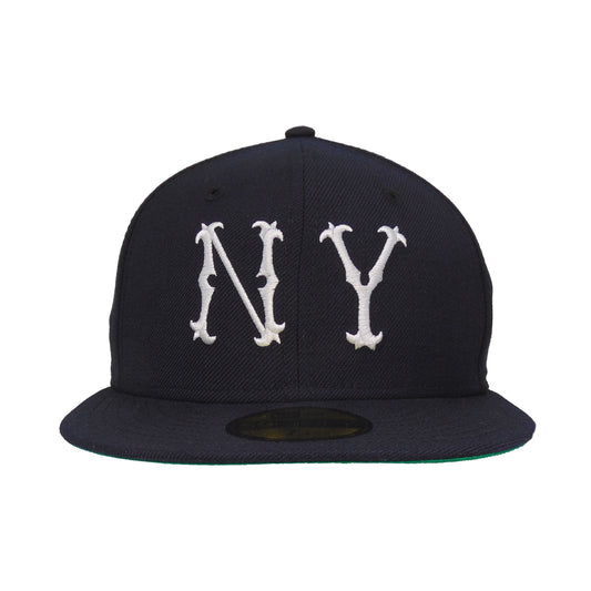 New York Highlanders Custom New Era 59FIFTY Cap Navy