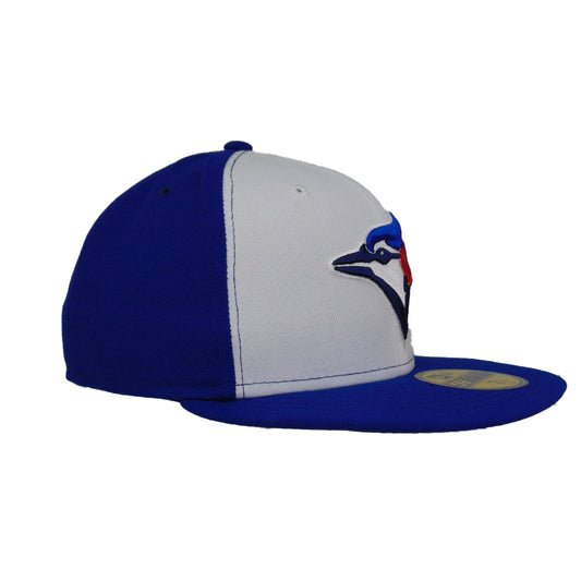 Toronto Blue Jays Authentic Game 59FIFTY New Era Cap White Royal