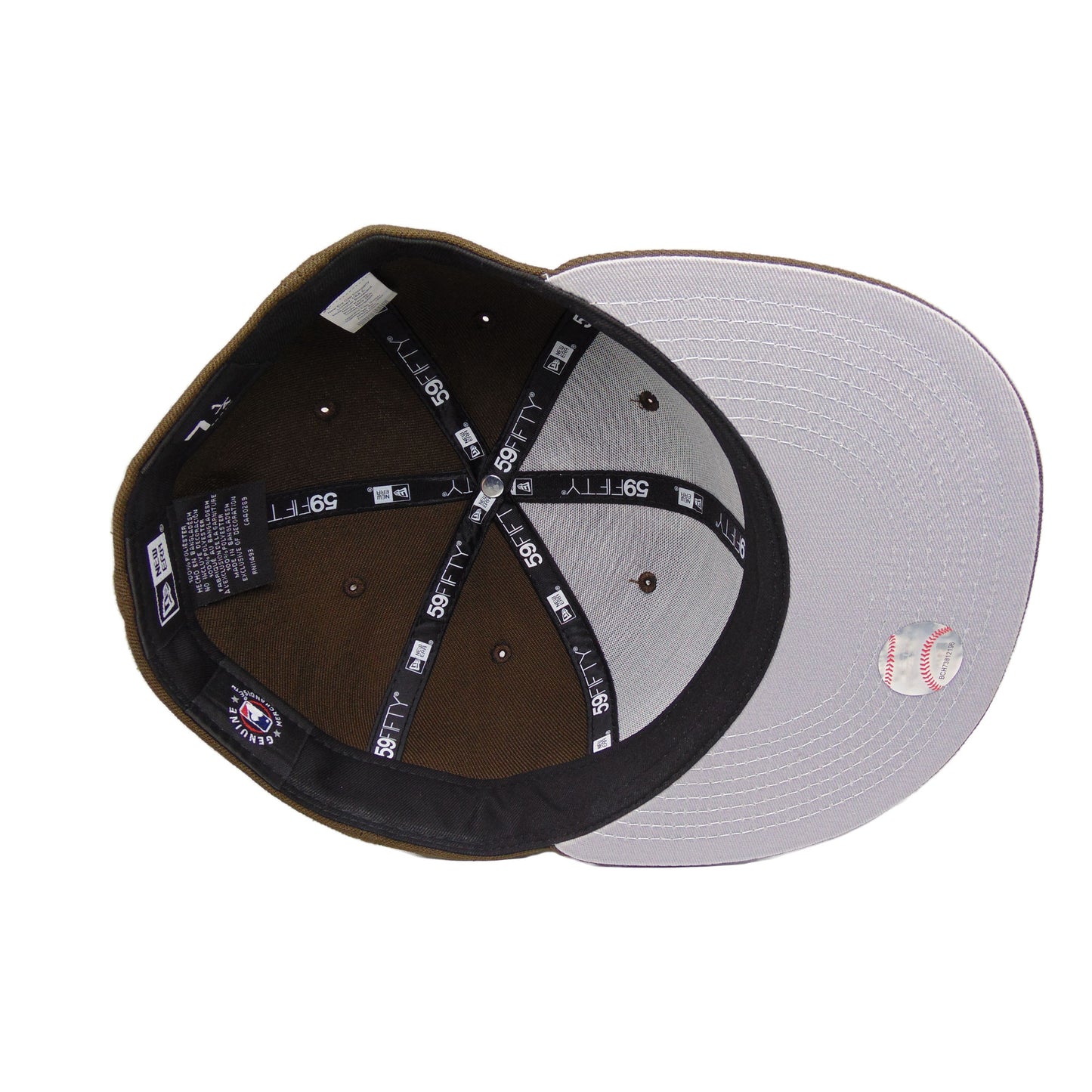 Houston Astros Custom New Era 59FIFTY Cap Walnut