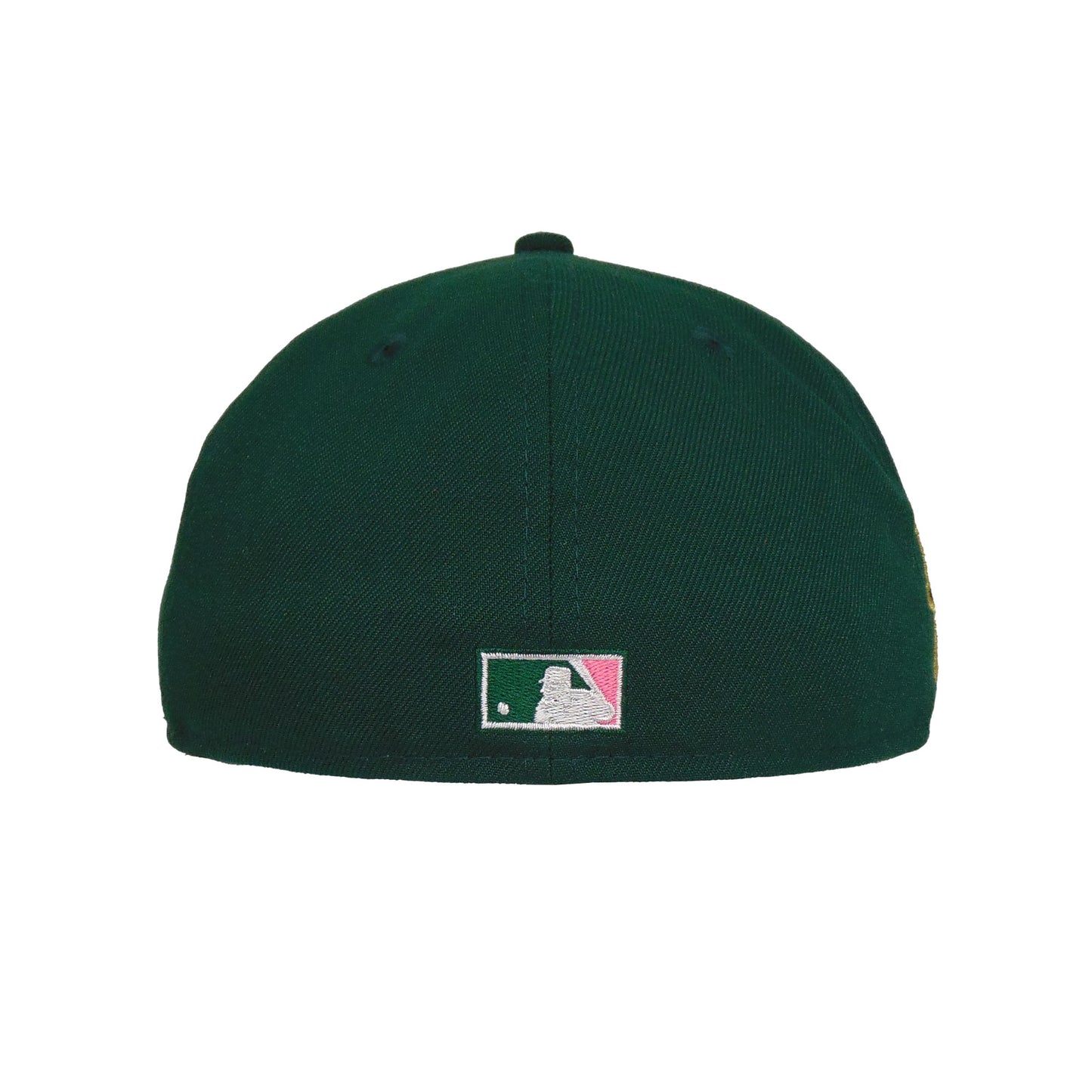 Minnesota Twins Custom New Era 59FIFTY Cap Dark Green Pink