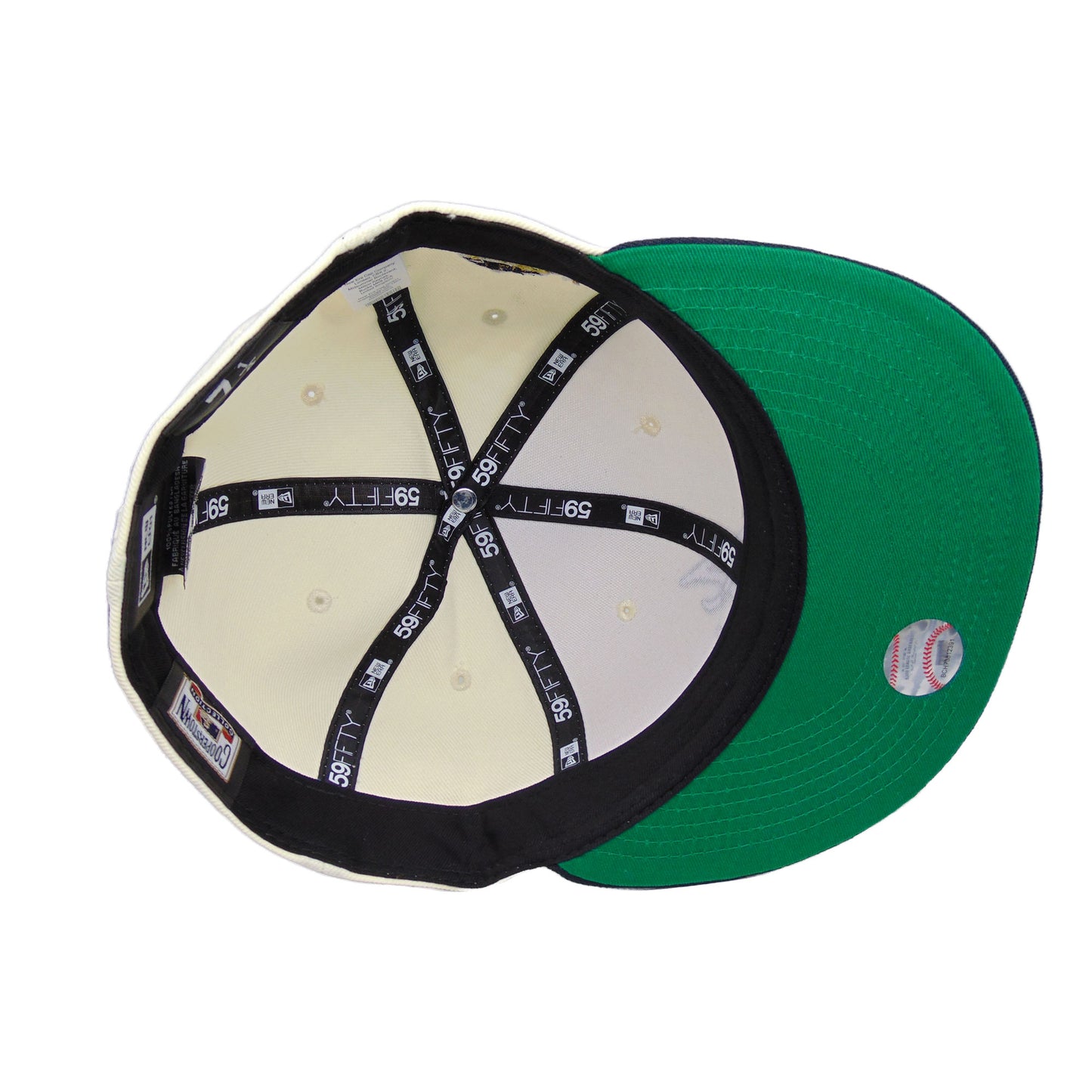Atlanta Braves Custom New Era 59FIFTY Cap Chrome WS1995