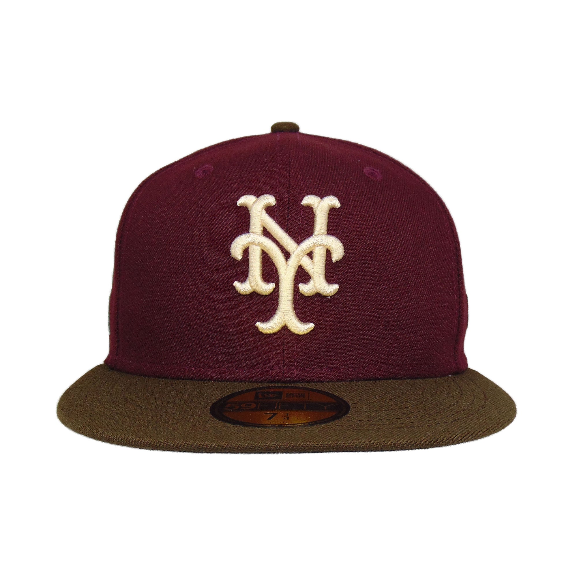 New York Giants New Era 59Fifty Fitted Hat (Maroon Gray Under Brim