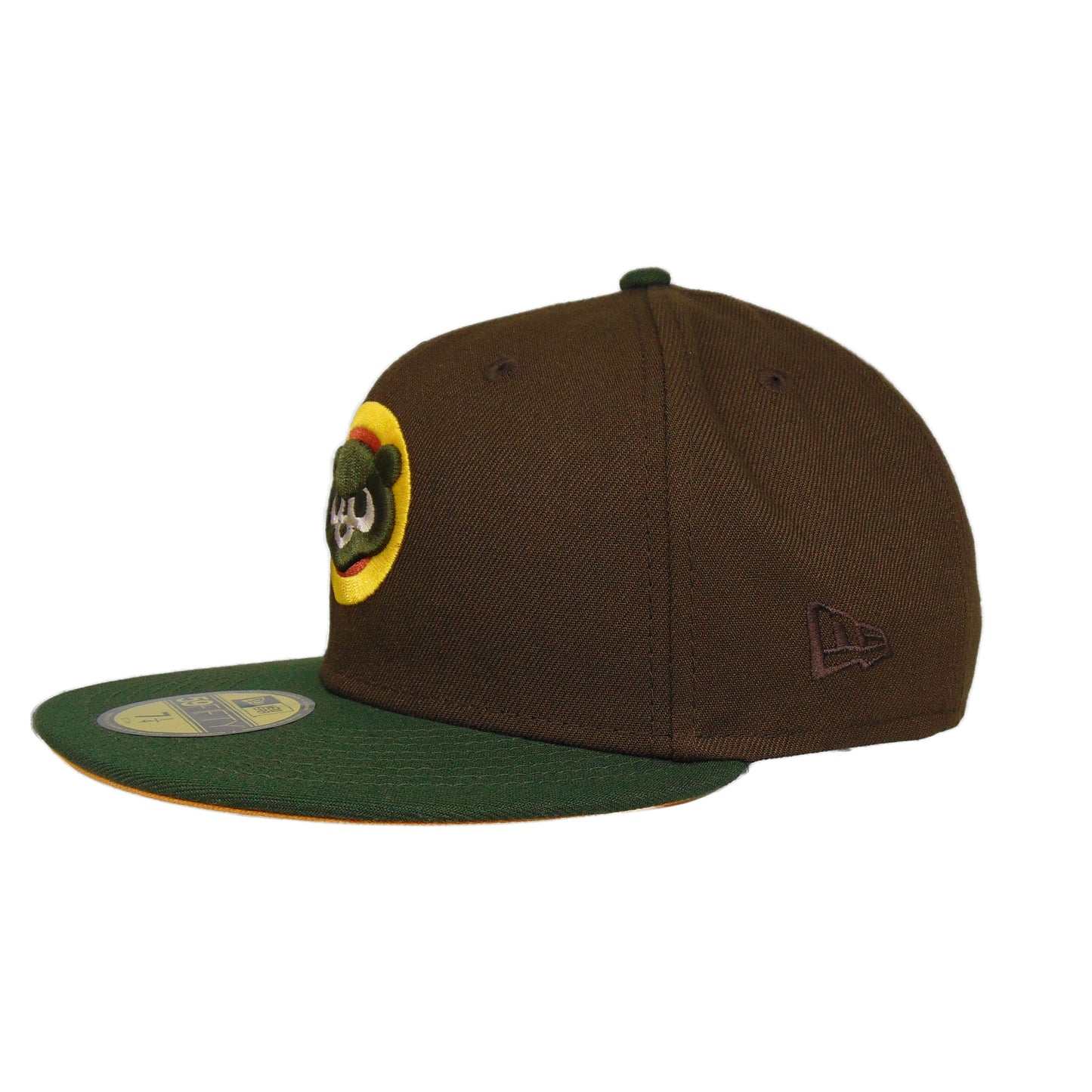 Chicago Cubs Custom New Era Cap Walnut ASG90