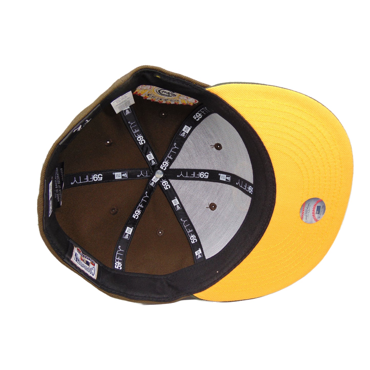 Chicago Cubs Custom New Era Cap Walnut ASG90