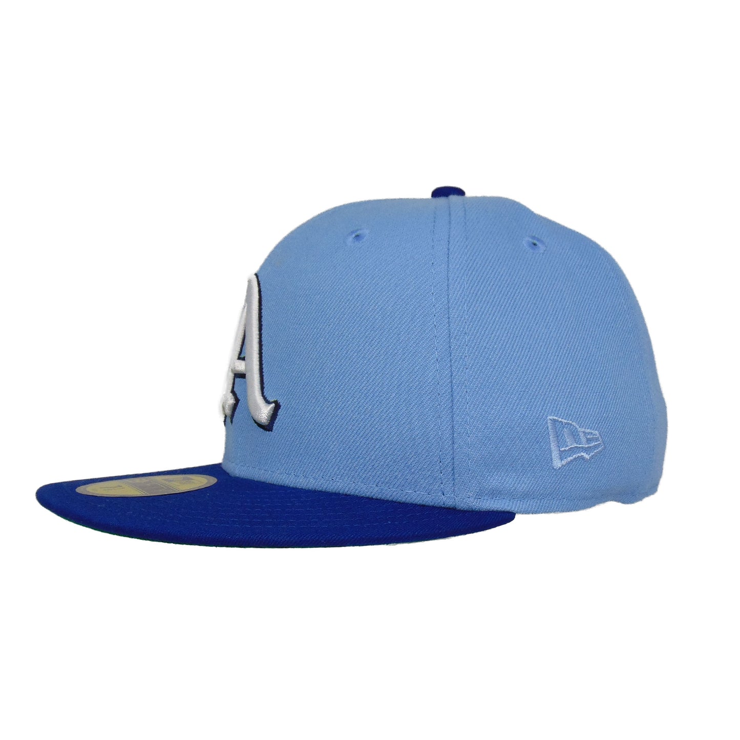Kansas City Athletics Cooperstown Custom New Era Cap Sky