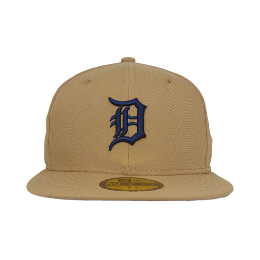 Detroit Tigers Custom New Era 59FIFTY Cap Camel