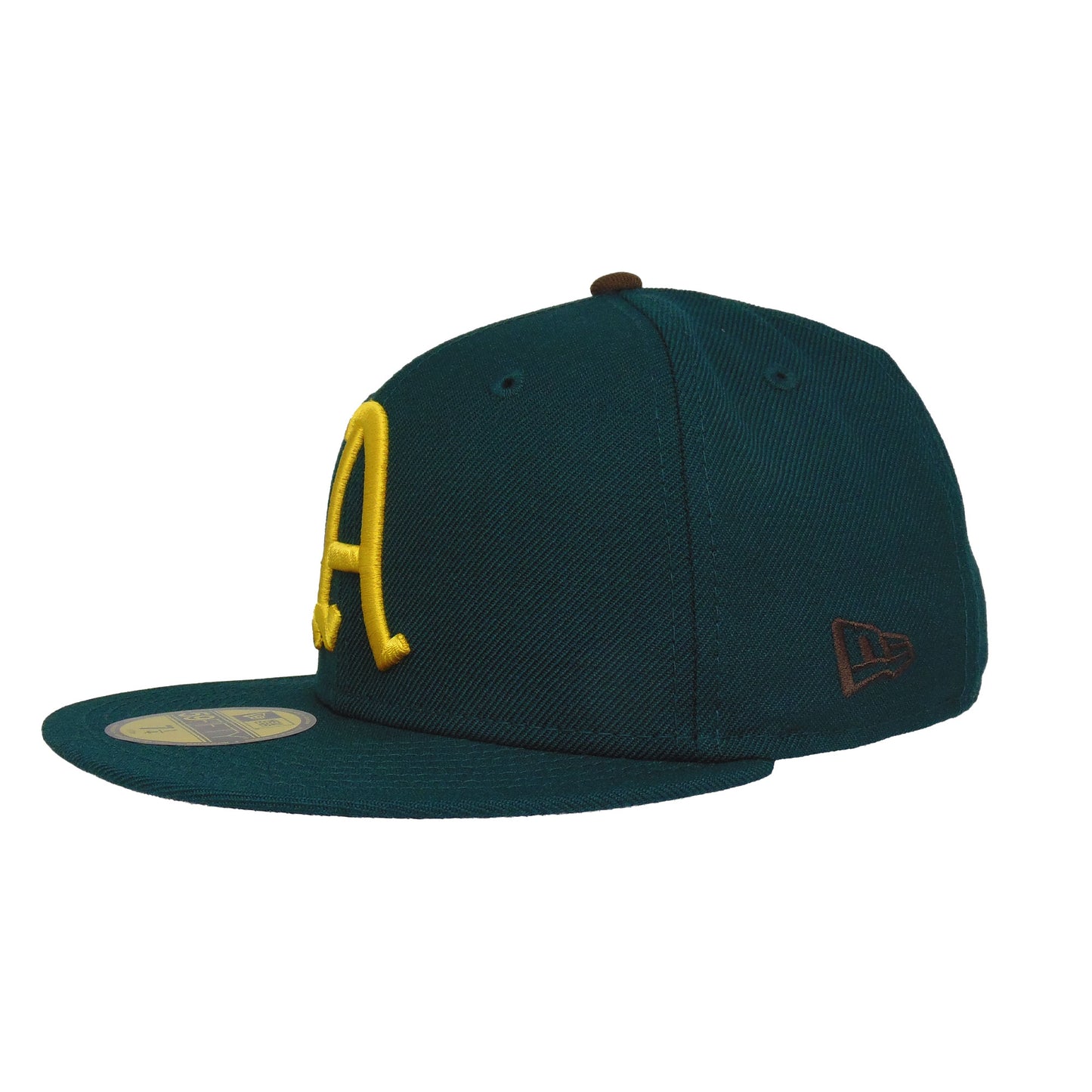 Philadelphia Athletics New Era 59FIFTY Cap Dk Green Wool