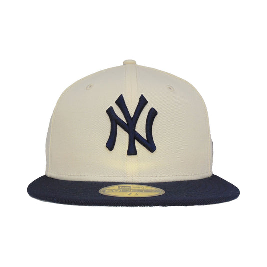 New York Yankees Custom 59FIFTY New Era Cap Chrome