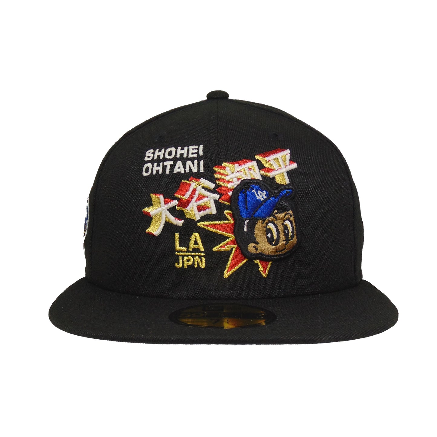 Los Angeles Dodgers custom 59FIFTY New Era Cap OTHANI black 40th Anni