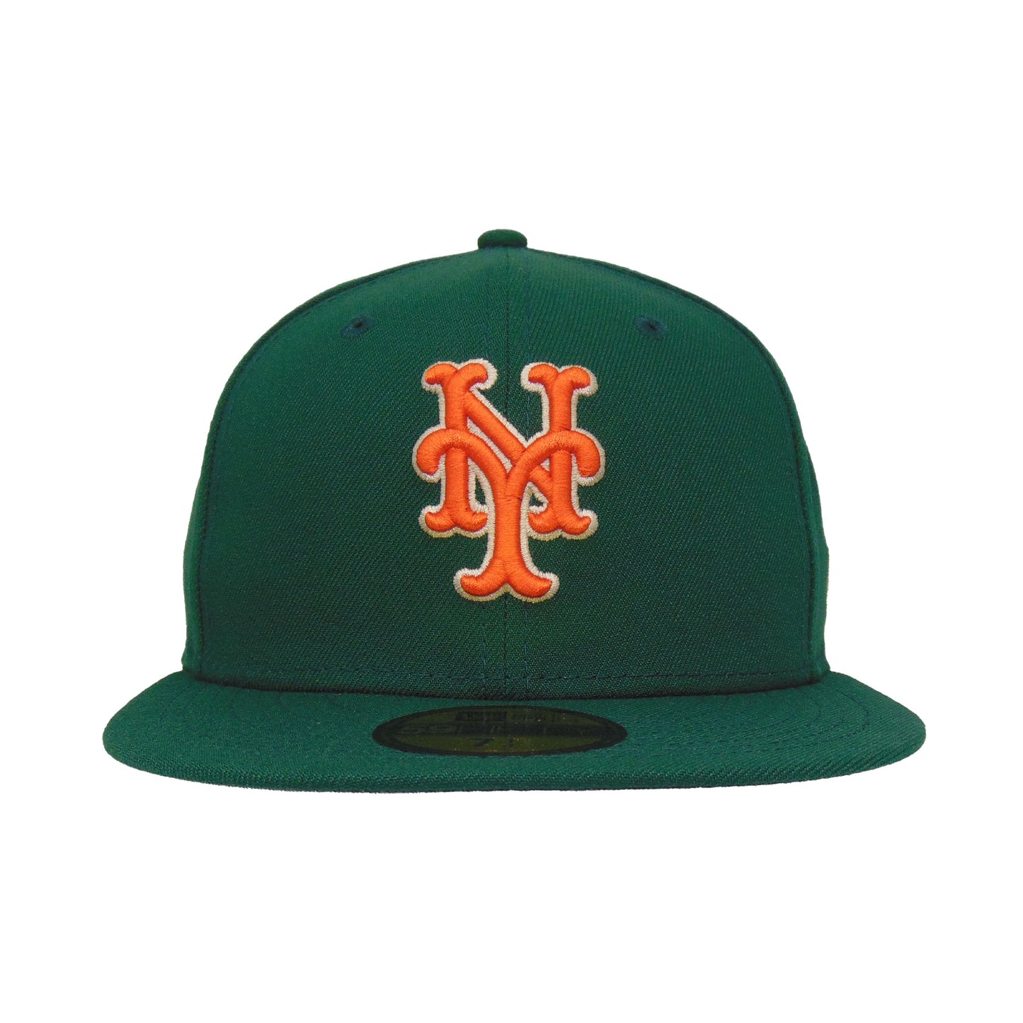 New York Mets New Era Custom 59FIFTY Cap dark green