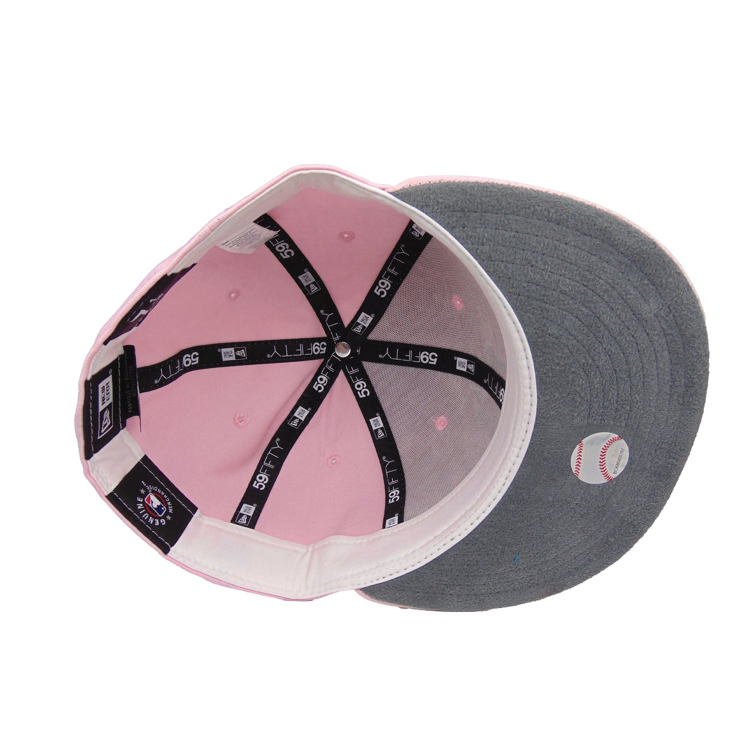New York Yankees Custom New Era 59FIFTY Cap Powder Pink