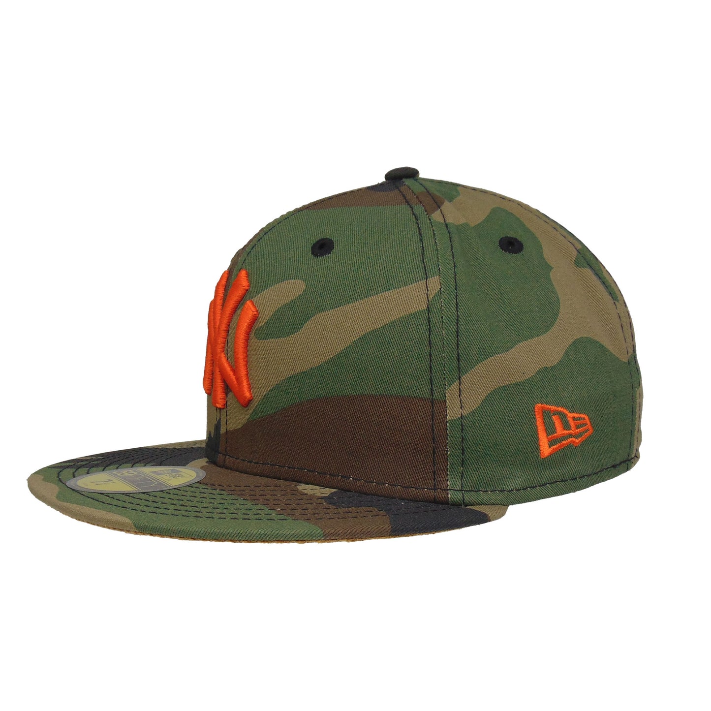 New York Yankees Custom 59FIFTY New Era Cap Woodland Camo