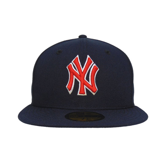 New York Yankees Custom New Era 59FIFTY Cap Navy RD