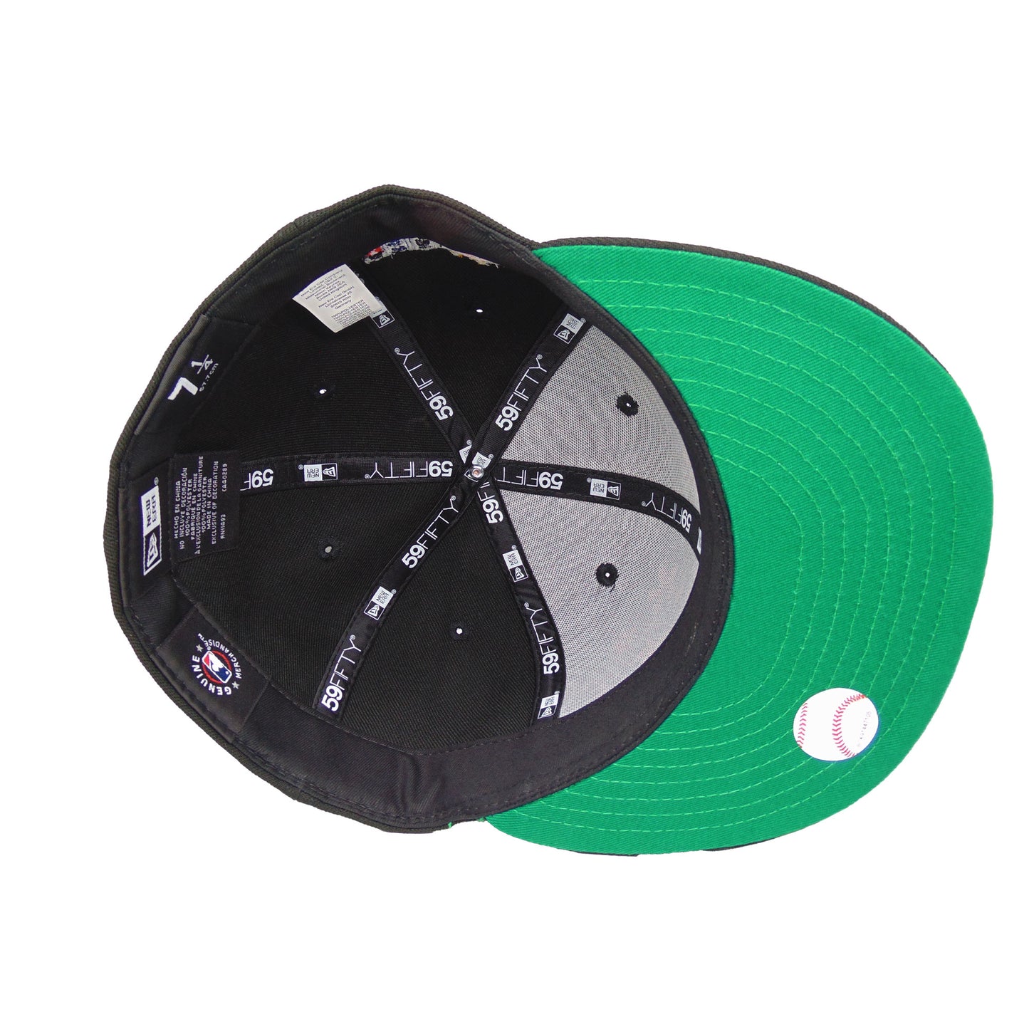Los Angeles Dodgers Custom New Era 59FIFTY Cap Tokyo Series Floral BLK