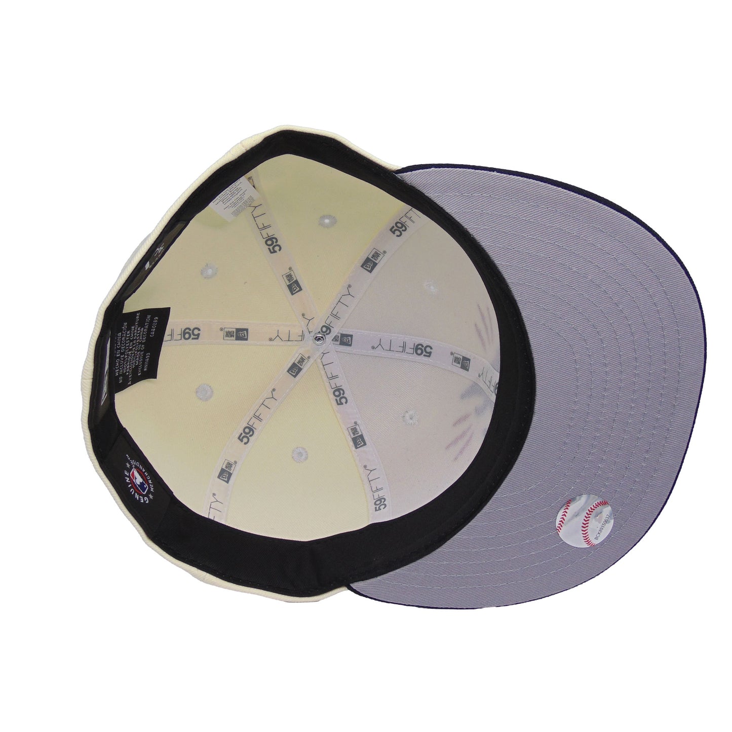 Atlanta Braves Custom New Era 59FIFTY Cap Chrome Navy