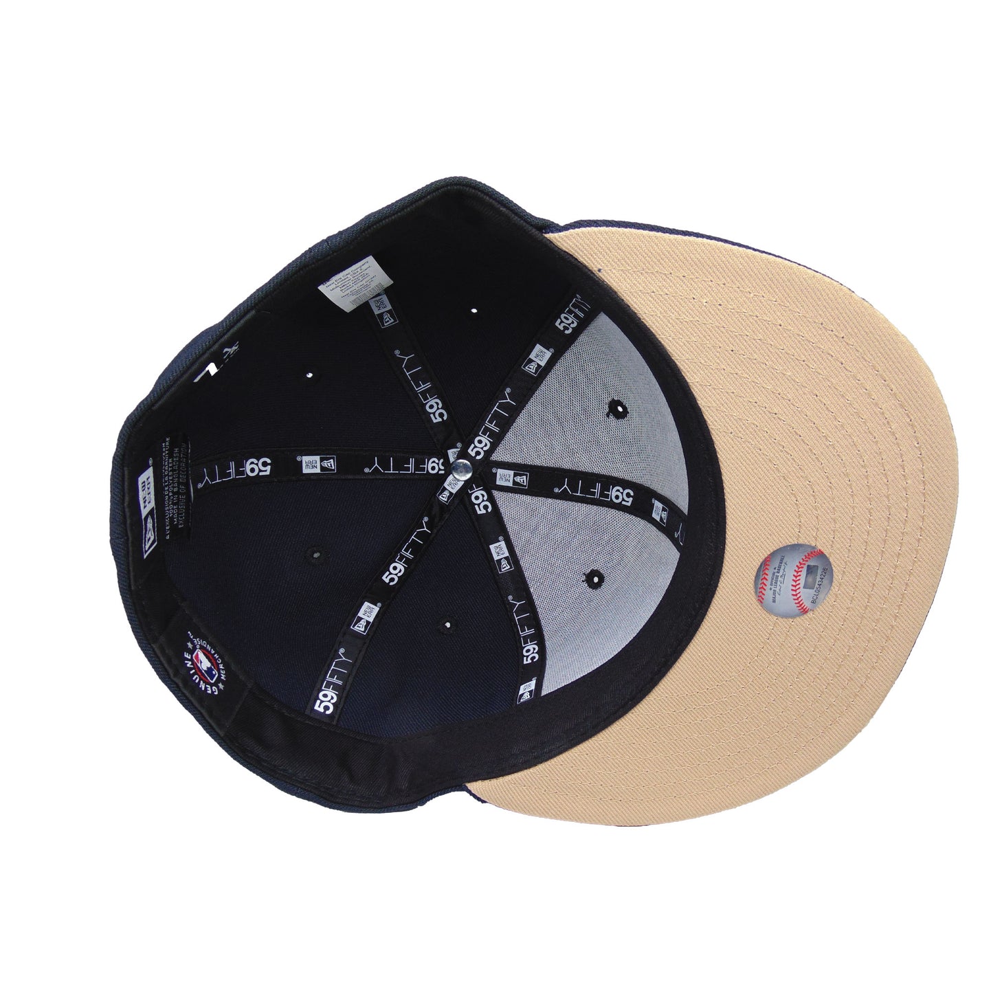 Washington Nationals Custom New Era 59FIFTY Cap navy