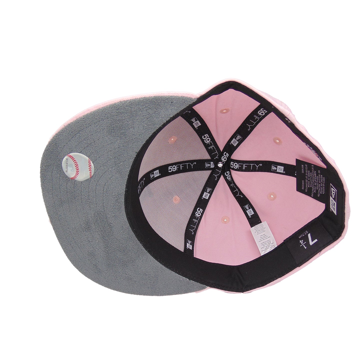 Los Angeles Dodgers Custom New Era 59FIFTY Cap Pink