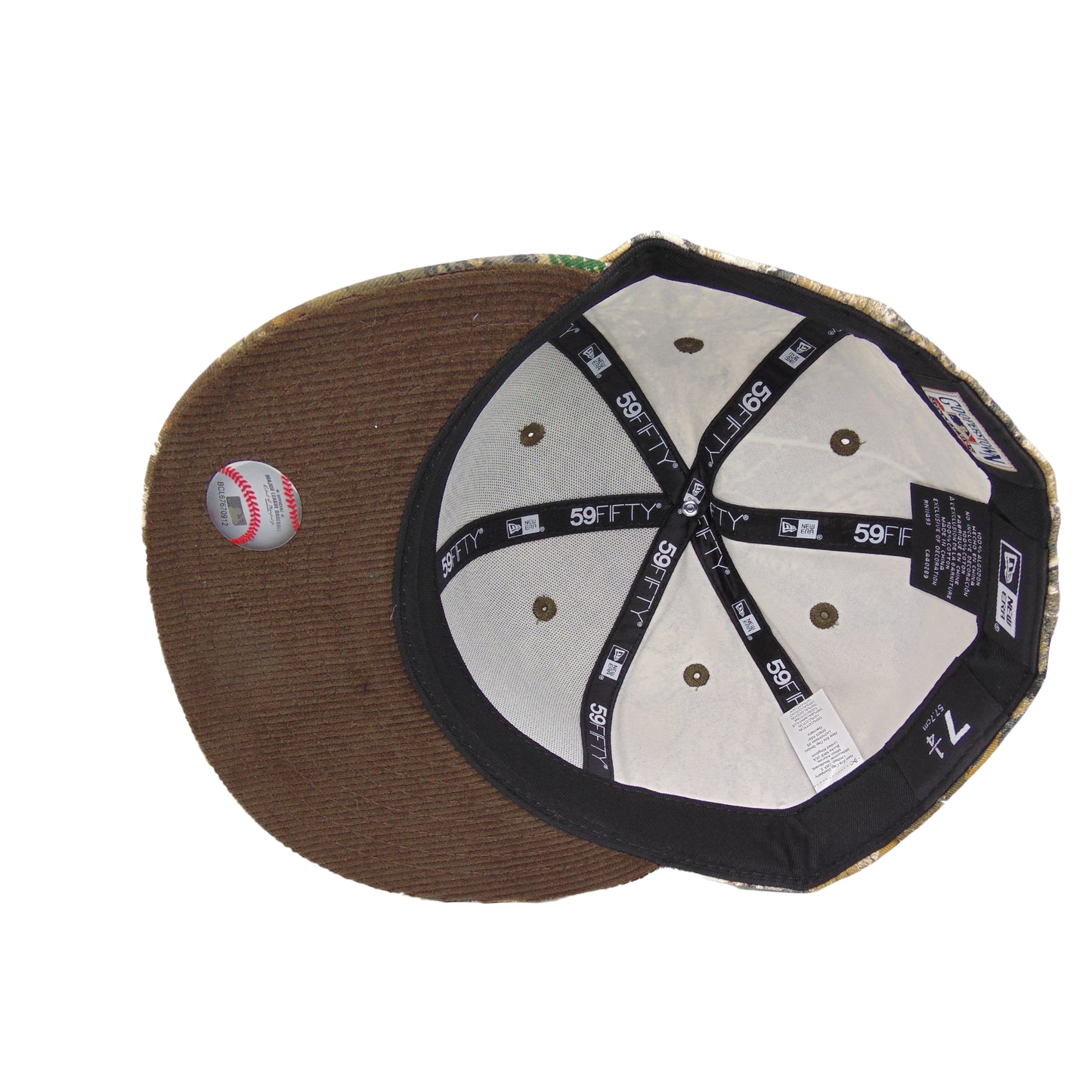 Los Angeles Dodgers Custom New Era 59FIFTY Cap Realtree Edge