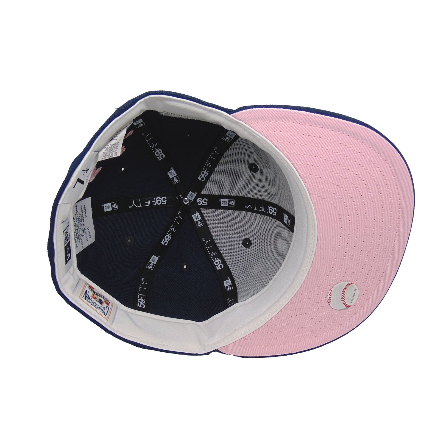 New York Yankees Custom 59FIFTY New Era Cap Navy Sakura