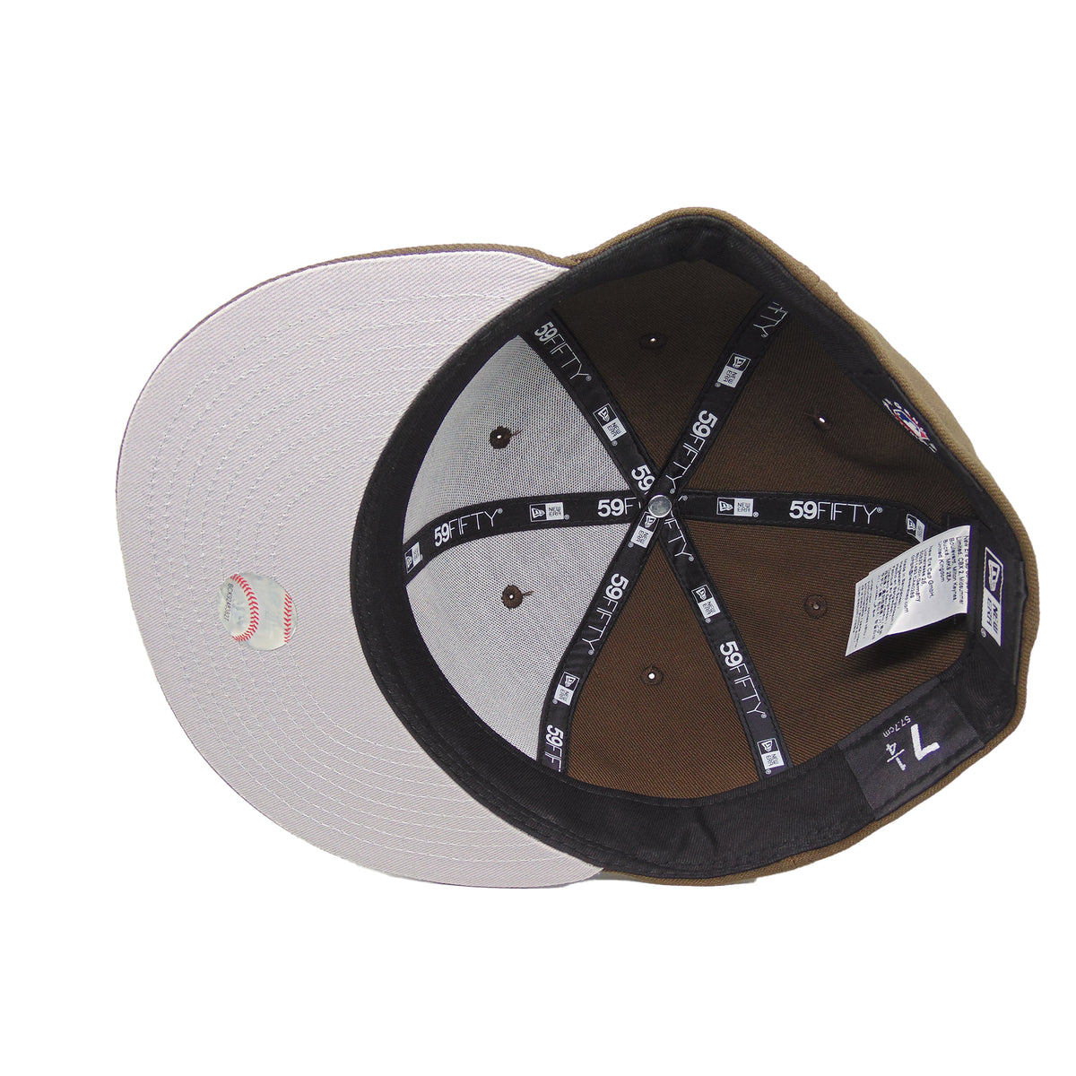 Houston Astros Custom New Era 59FIFTY Cap Walnut Brown