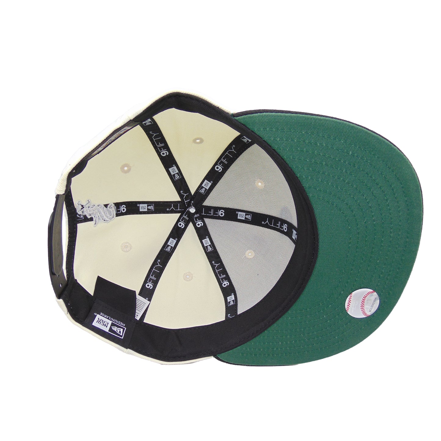 Chicago White Sox Custom 9FIFTY New Era Snapback Cap Chrome Black