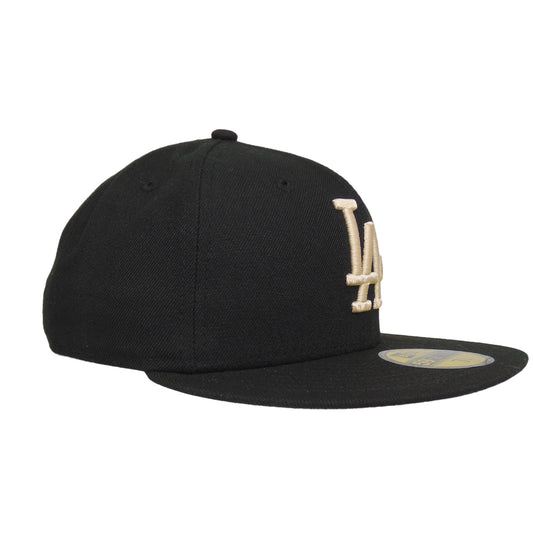 Los Angeles Dodgers Custom New Era 59FIFTY Cap West Coast Black