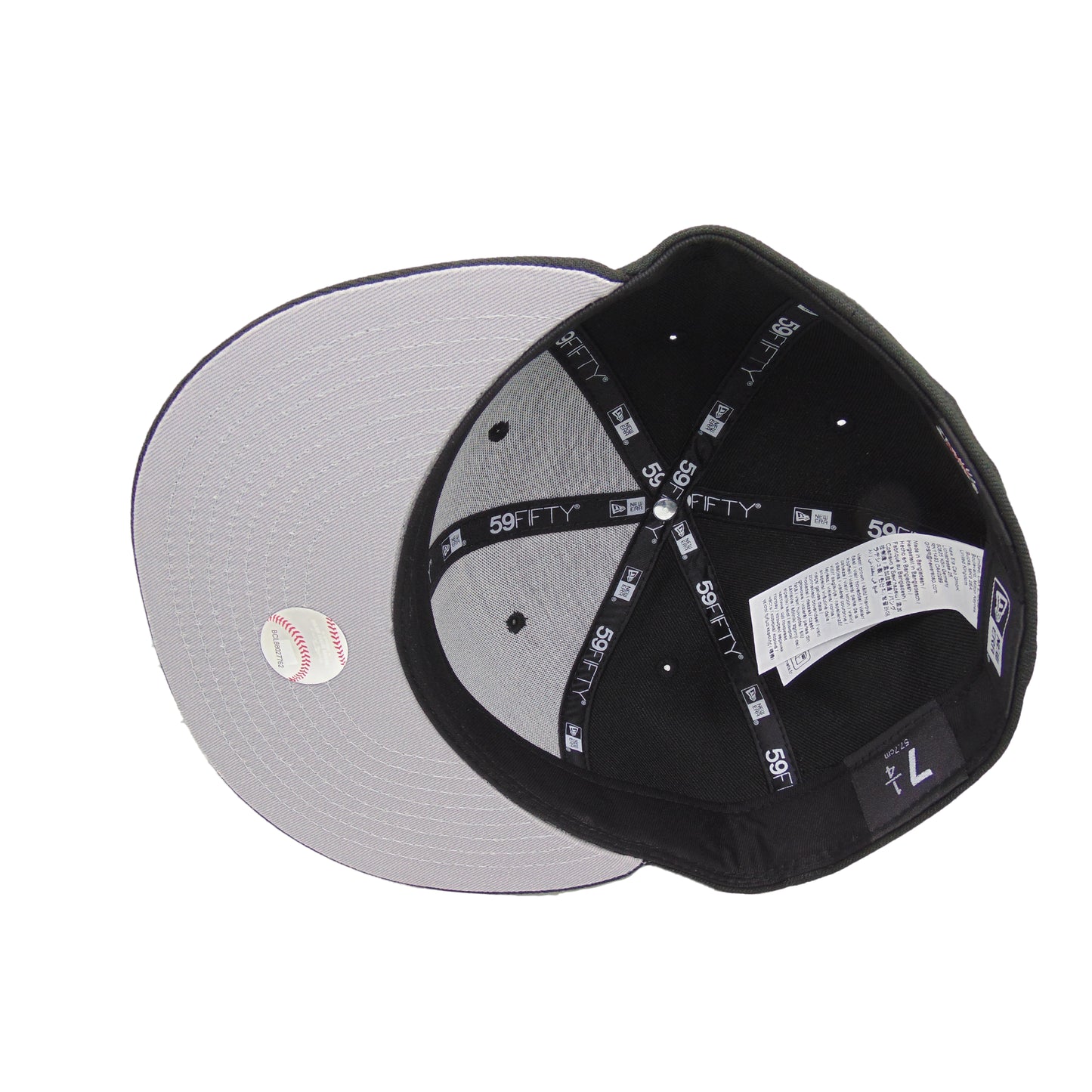 Los Angeles Dodgers Custom New Era 59FIFTY Cap West Coast Black