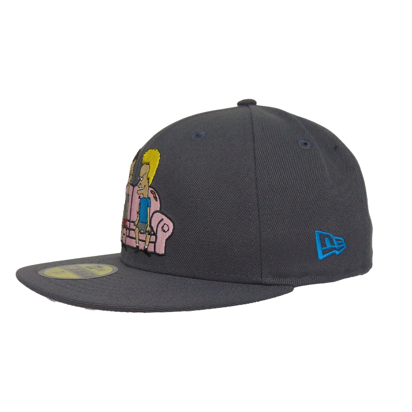 Beavis&Butthead Custom New Era 59FIFTY Cap gray