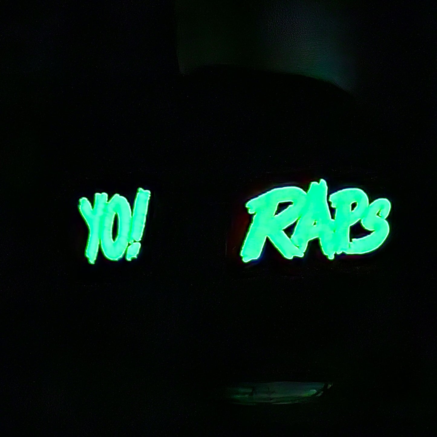 YO! MTV Raps Custom New Era 59FIFTY Cap Black Glow