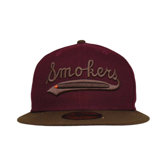Tampa Smokers Custom New Era Cap Maroon