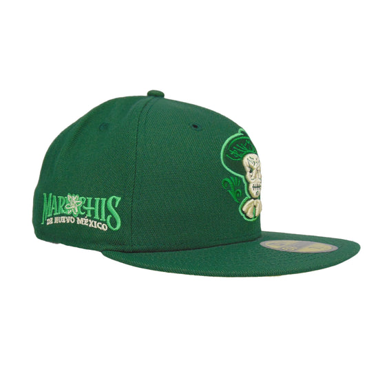 Albuquerque Isotopes Custom New Era 59FIFTY Cap Green