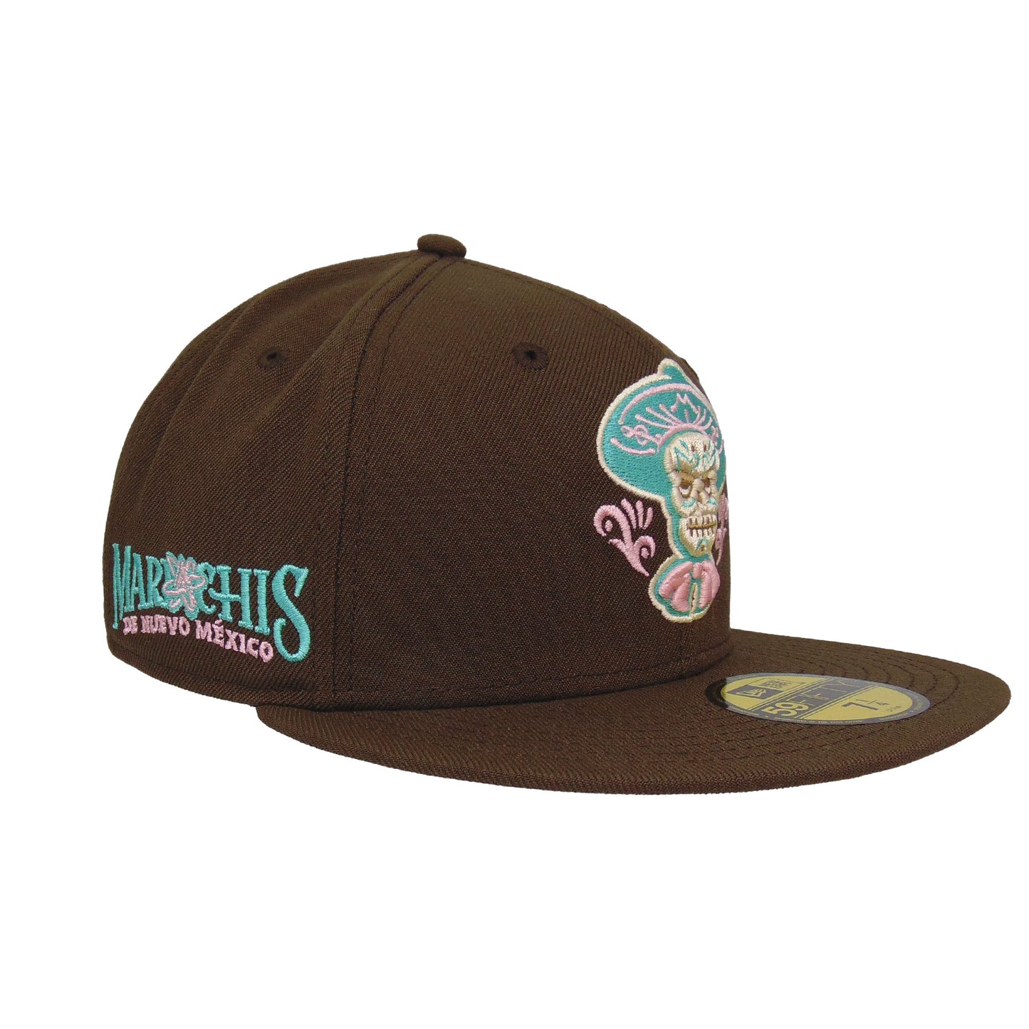 Albuquerque Isotopes Custom New Era 59FIFTY Cap Brown